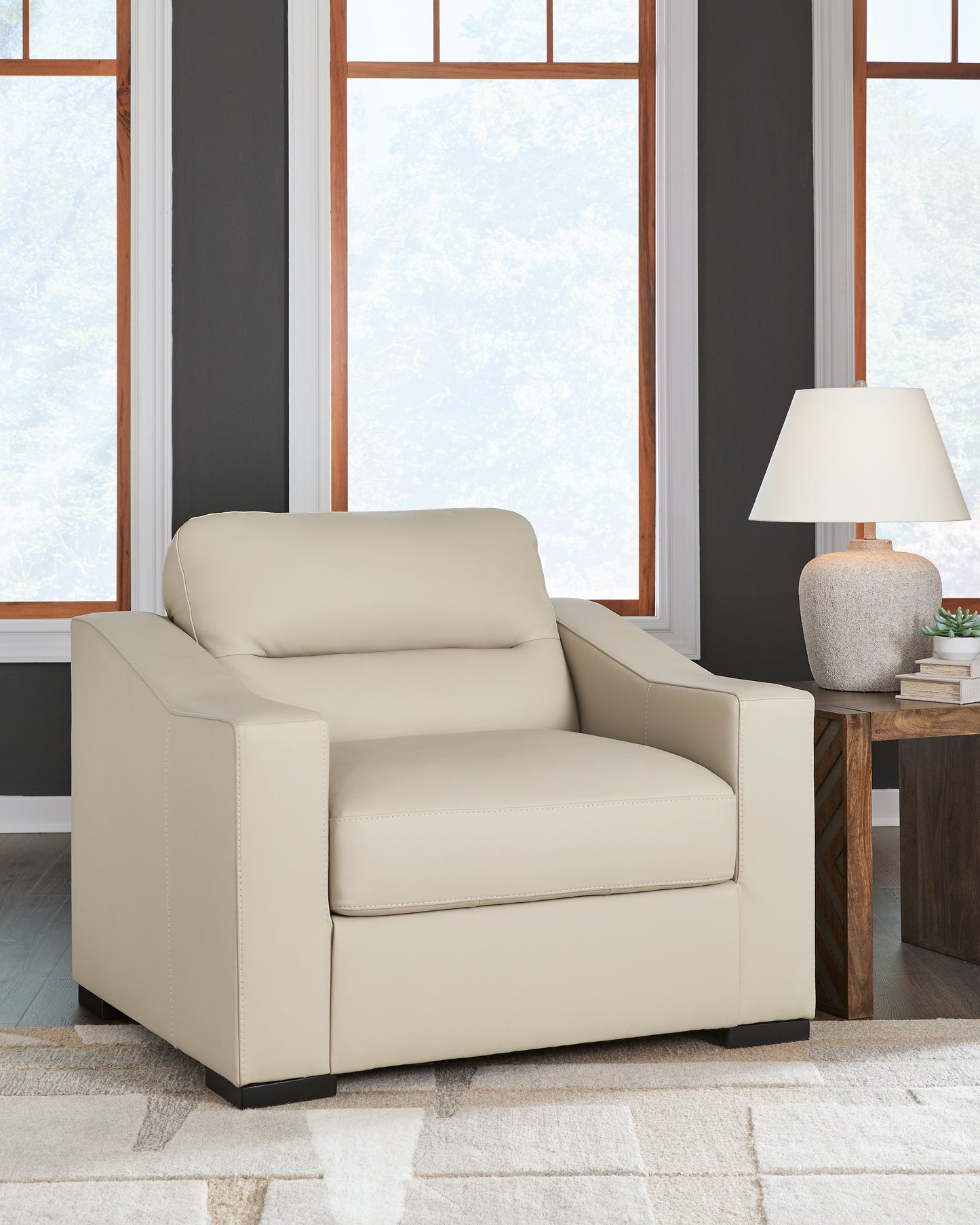 Cassel Furniture Outlet - Ashley Furniture - Treasure Trove Living Room - Chair and a Half / Almond - 1930423