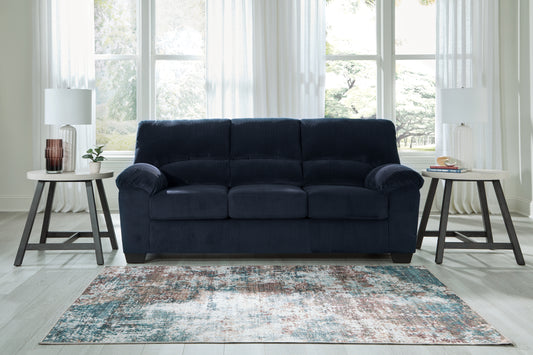 Cassel Furniture Outlet - Ashley Furniture - SimpleJoy Living Room - Rocker Recliner / Navy - 2420525