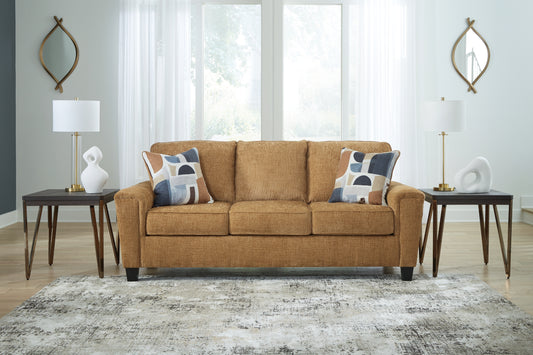 Cassel Furniture Outlet - Ashley Furniture - Erinslane Living Room - Loveseat / Honey - 2520735