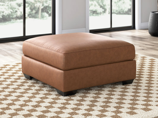 Cassel Furniture Outlet - Ashley Furniture - WillowBend Living Room - Oversized Accent Ottoman / Caramel - PC2770408