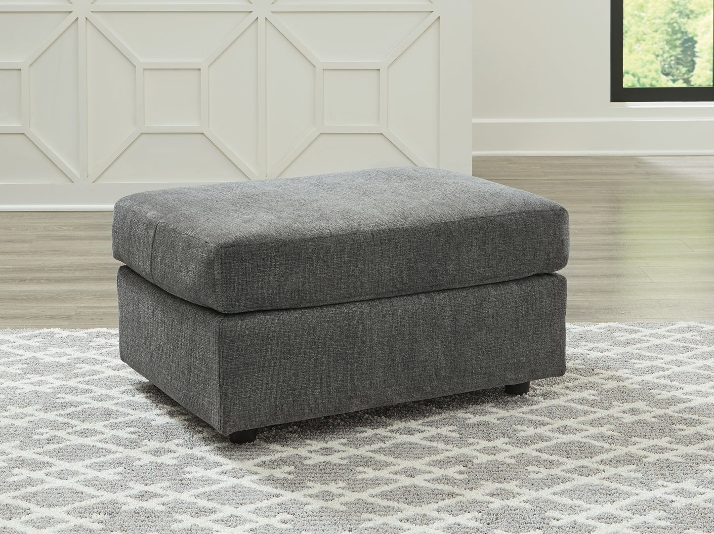 Cassel Furniture Outlet - Ashley Furniture - Stairatt Living Room - Ottoman / Gravel - 2850214