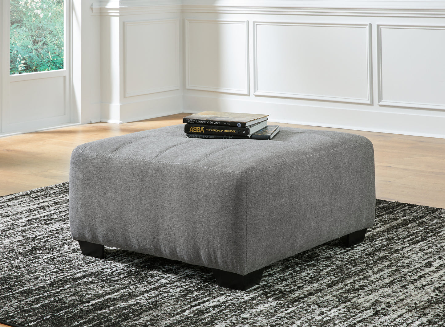 Cassel Furniture Outlet - Ashley Furniture - Birkdale Court Living Room - Oversized Accent Ottoman / Gray - 3240208