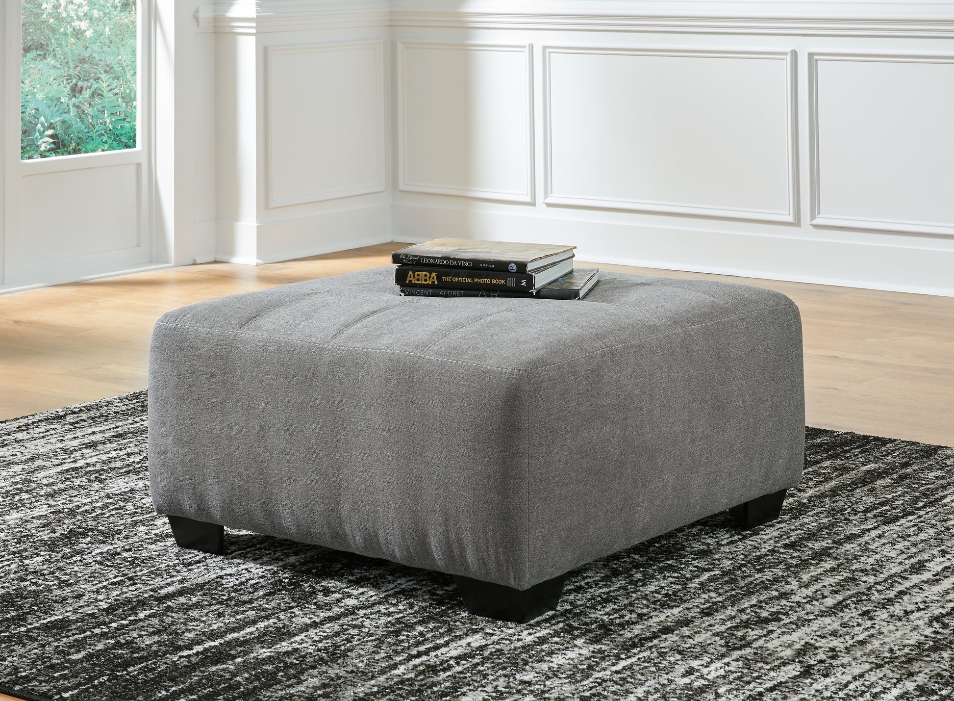 Cassel Furniture Outlet - Ashley Furniture - Birkdale Court Living Room - Oversized Accent Ottoman / Gray - 3240208