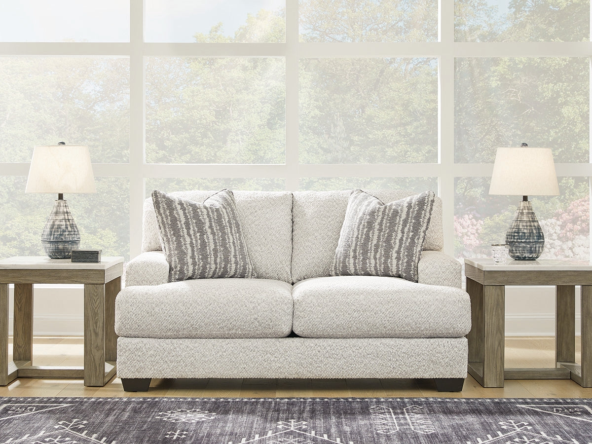 Cassel Furniture Outlet - Ashley Furniture - Brebryan Living Room - Loveseat / Flannel - 3440135