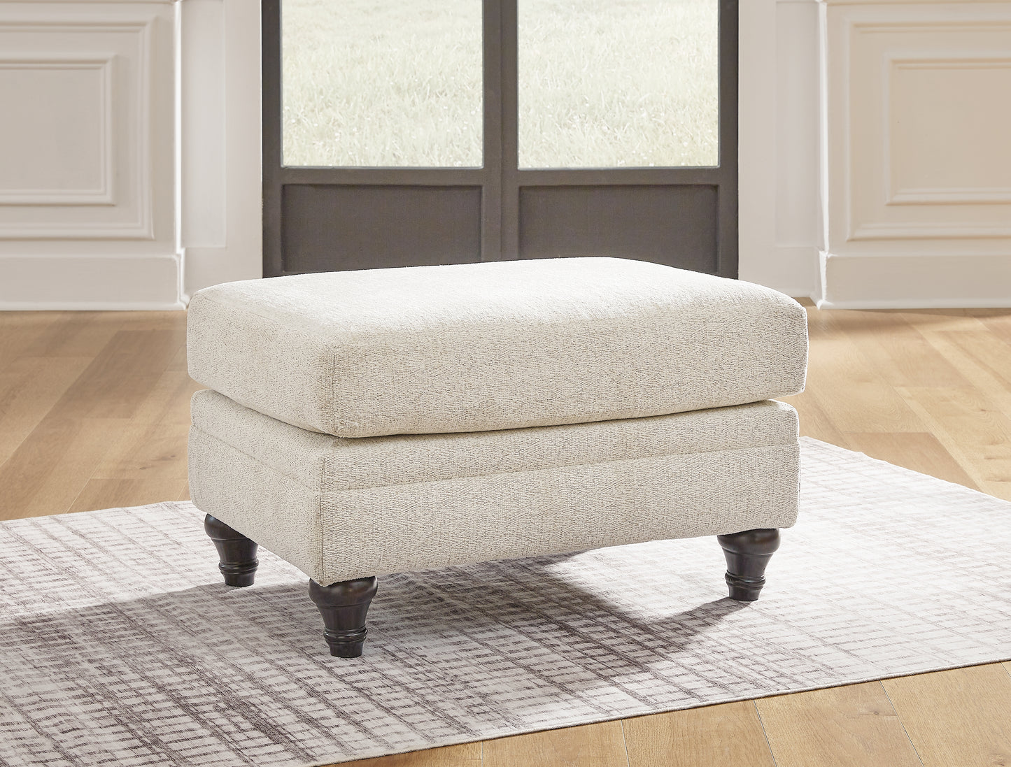Cassel Furniture Outlet - Ashley Furniture - Valerani Living Room - Ottoman / Sandstone - 3570214