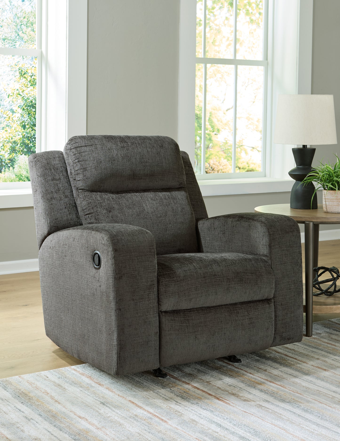 Cassel Furniture Outlet - Ashley Furniture - Kanlow Living Room - Rocker Recliner / Dusk - 3860725