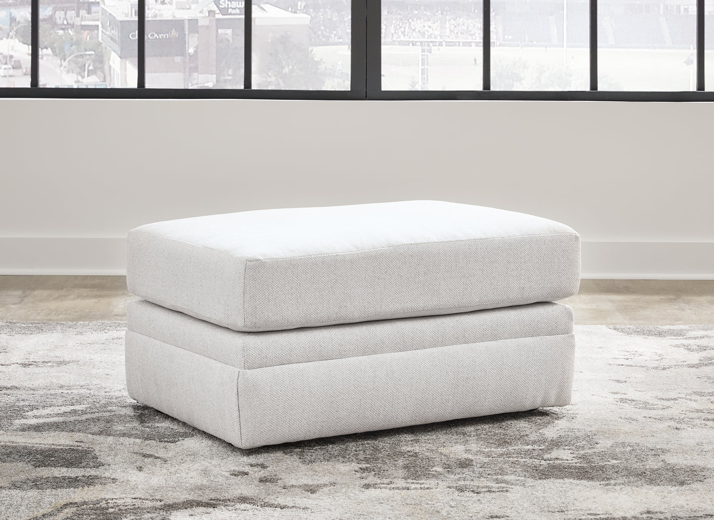 Cassel Furniture Outlet - Ashley Furniture - Maitelynn Living Room - Ottoman / Chalk - 4820214