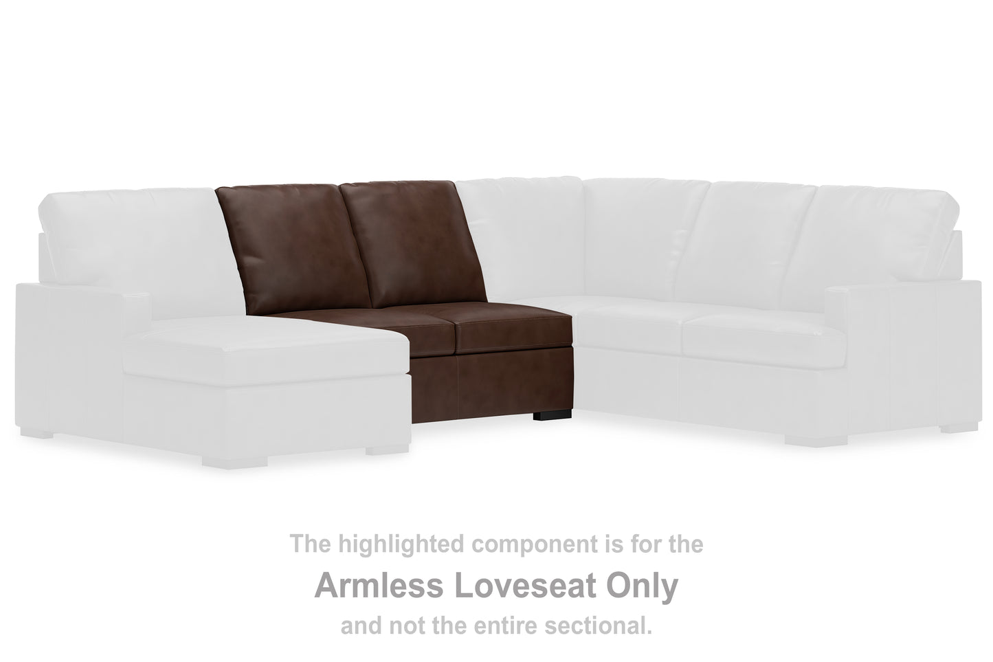 Cassel Furniture Outlet - Ashley Furniture - McDowlan Sectional - Armless Loveseat / Coffee - PC4850434