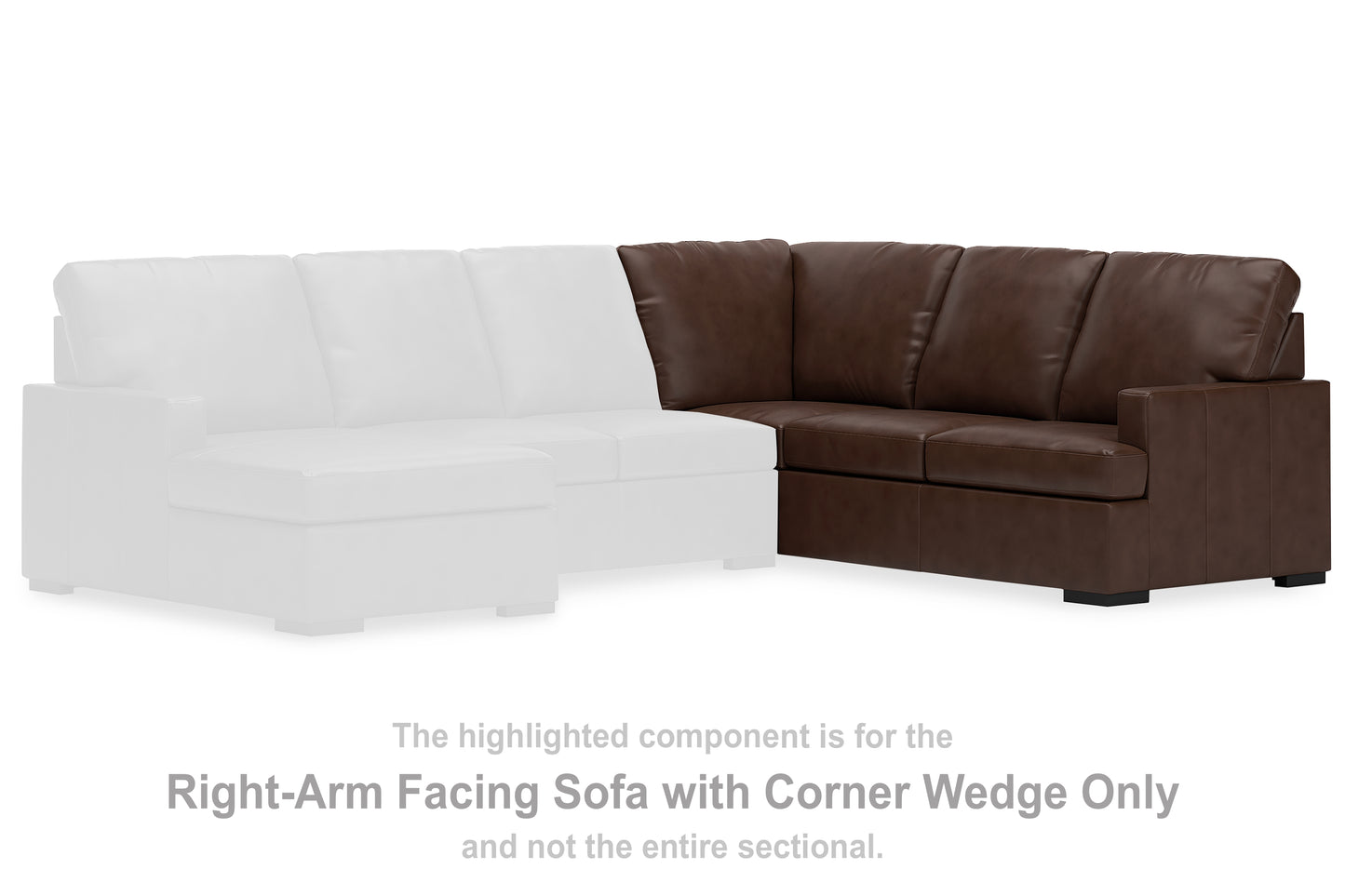 Cassel Furniture Outlet - Ashley Furniture - McDowlan Sectional - RAF Sofa w/Corner Wedge / Coffee - PC4850449