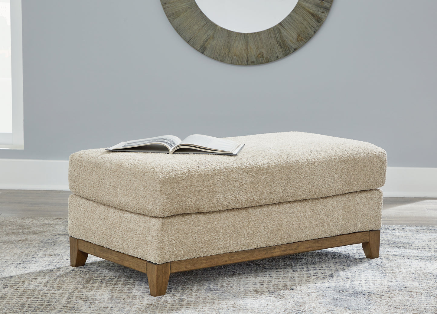 Cassel Furniture Outlet - Ashley Furniture - Parklynn Living Room - Ottoman / Desert - 4890214