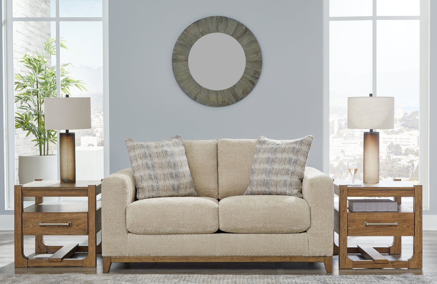 Cassel Furniture Outlet - Ashley Furniture - Parklynn Living Room - Loveseat / Desert - 4890235