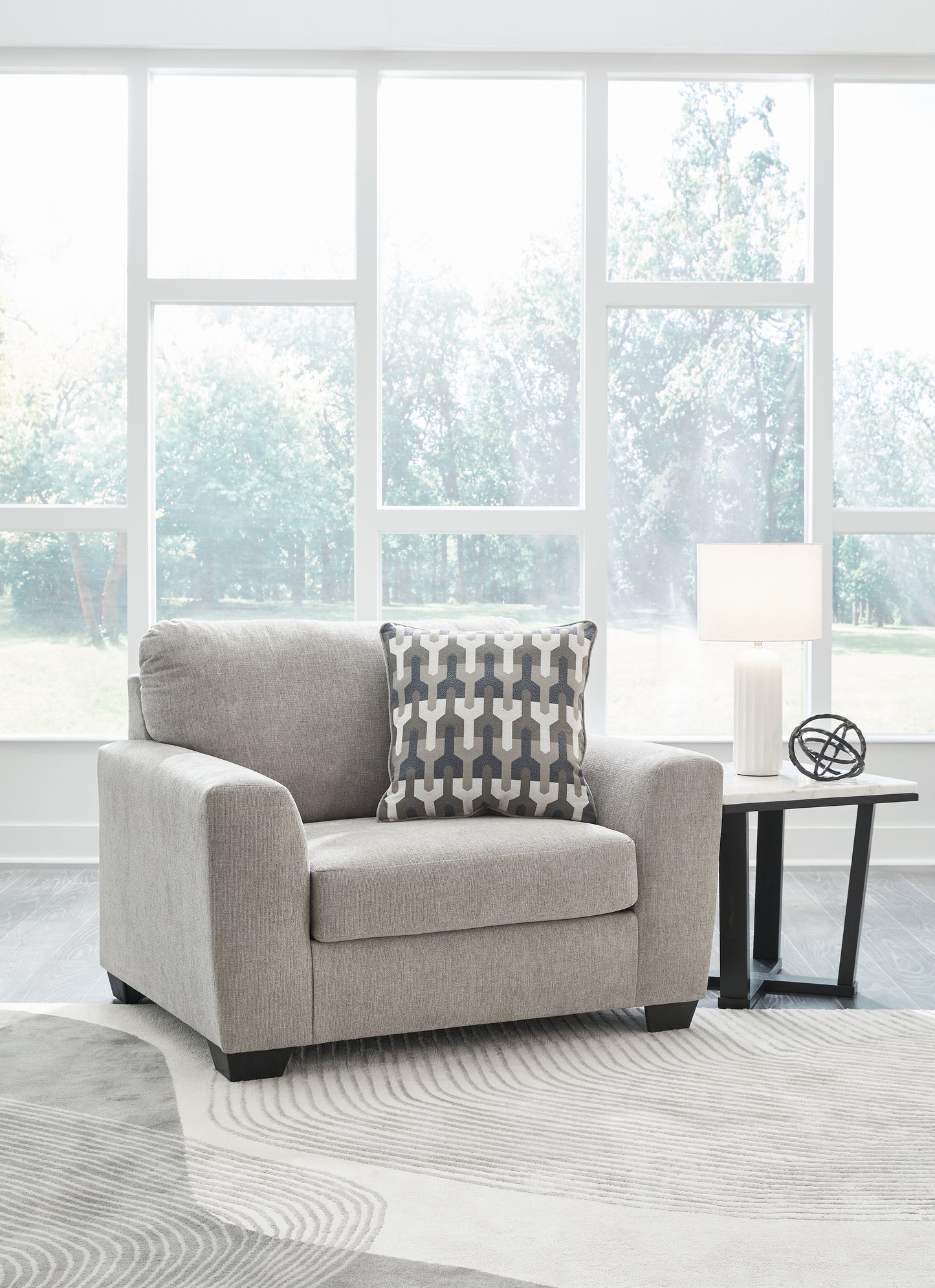 Cassel Furniture Outlet - Ashley Furniture - Avenal Park Living Room - Chair and a Half / Flannel - 5080523