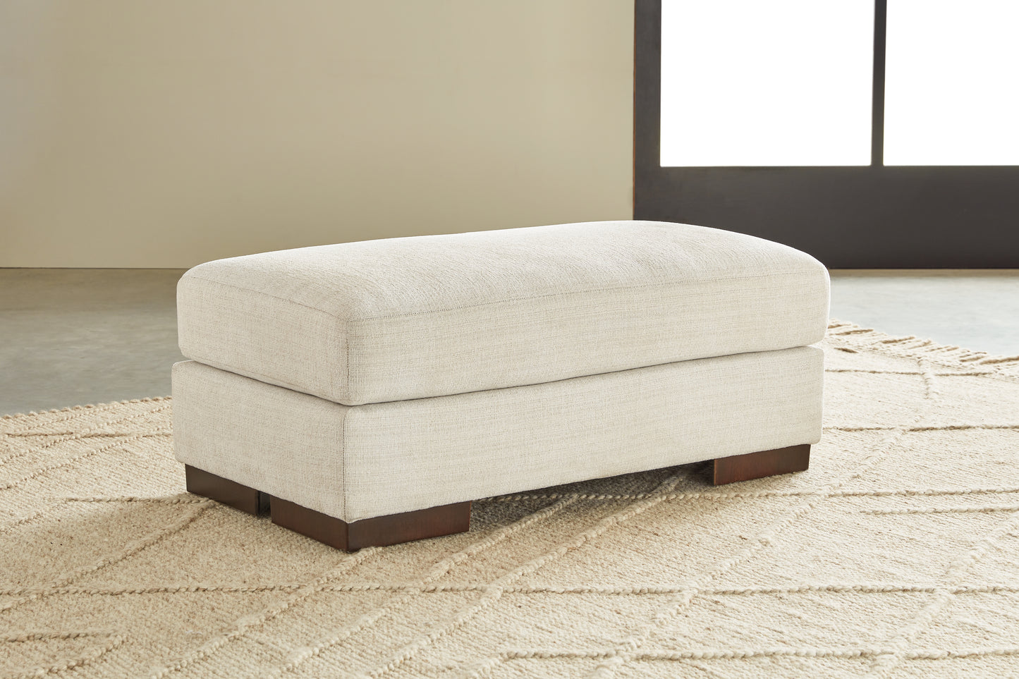 Cassel Furniture Outlet - Ashley Furniture - Maggie Living Room - Ottoman / Birch - 5200314