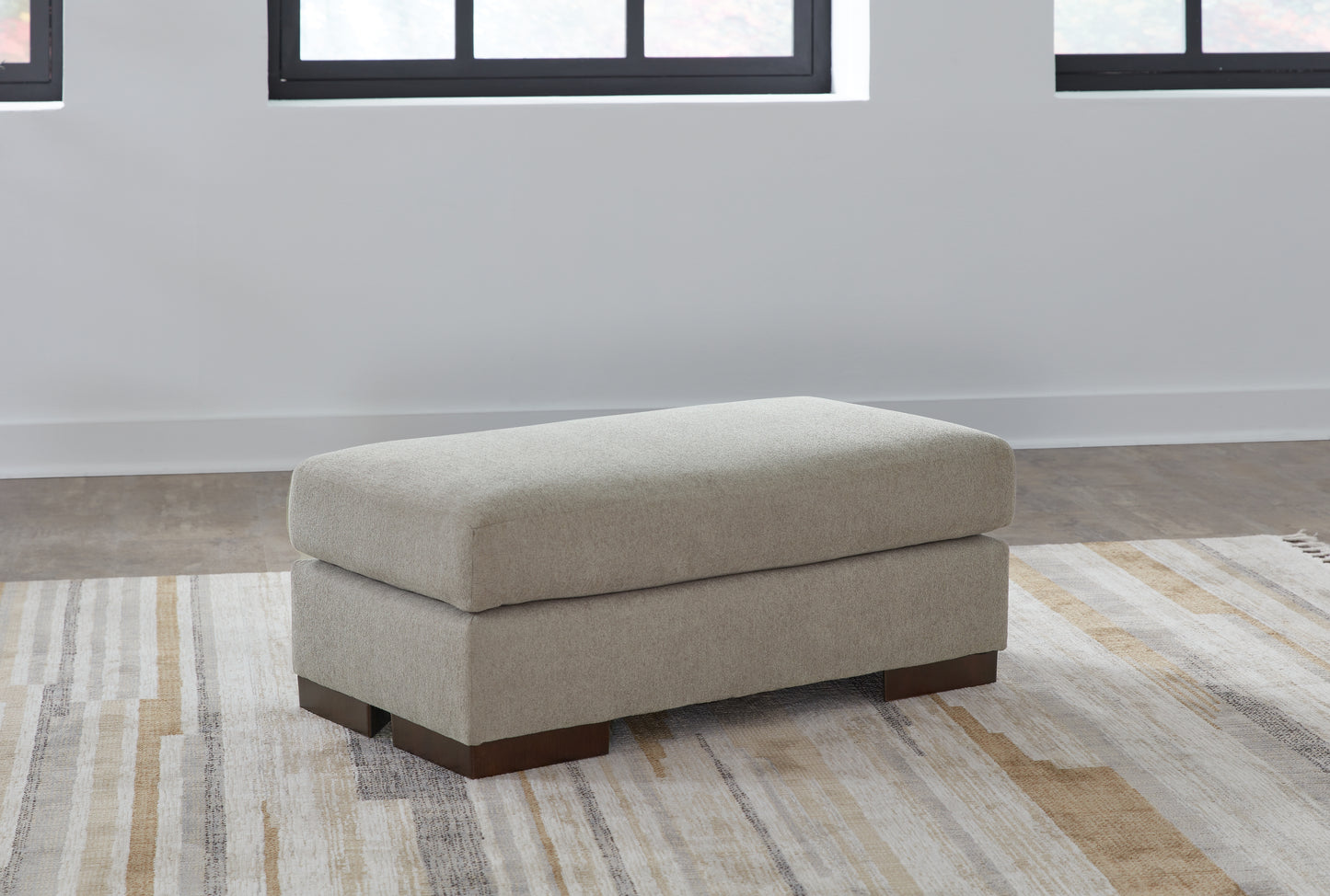 Cassel Furniture Outlet - Ashley Furniture - Maggie Living Room - Ottoman / Flax - 5200414