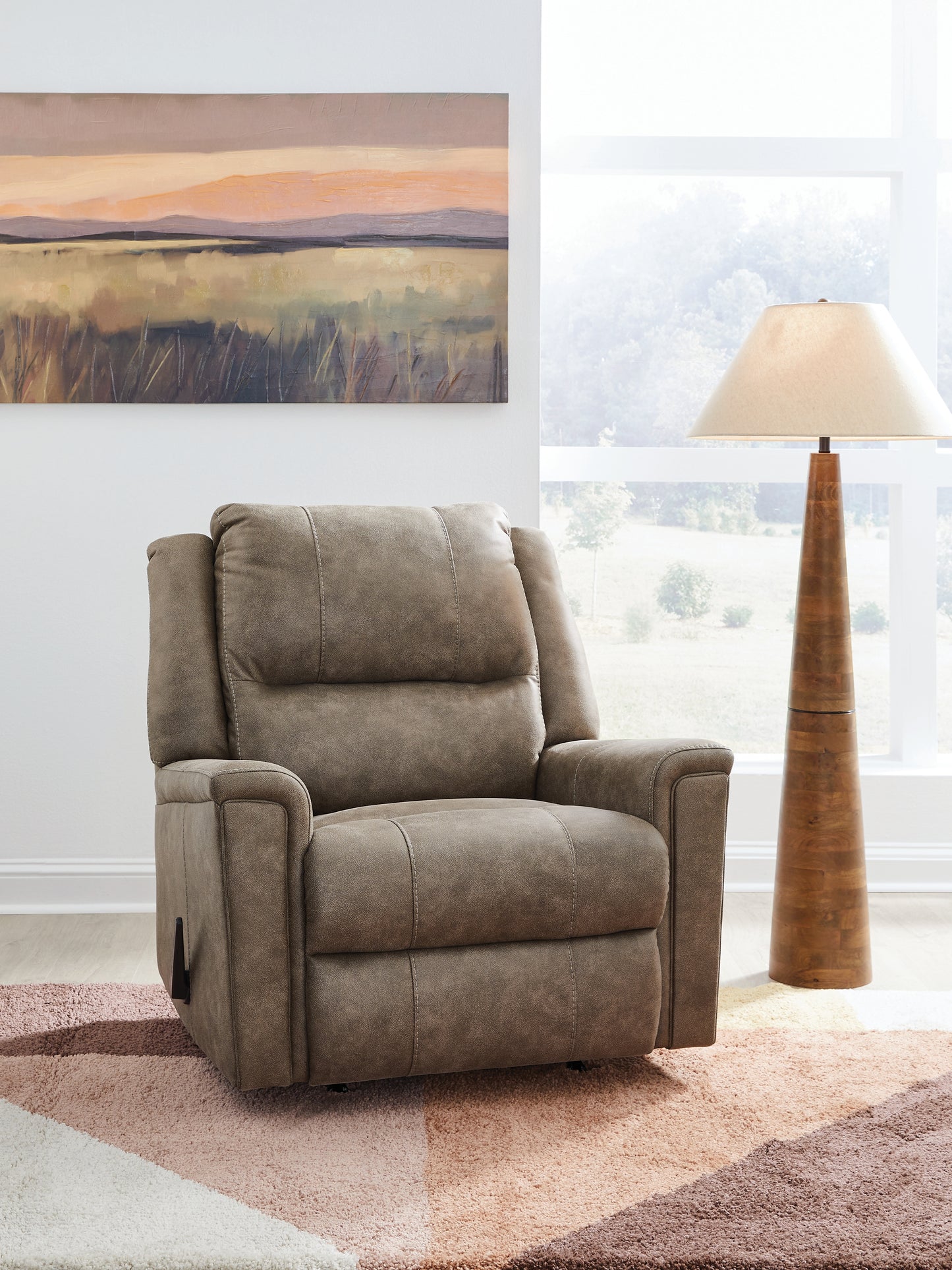 Cassel Furniture Outlet - Ashley Furniture - Lixtowel Living Room - Rocker Recliner / Walnut - PC5300425