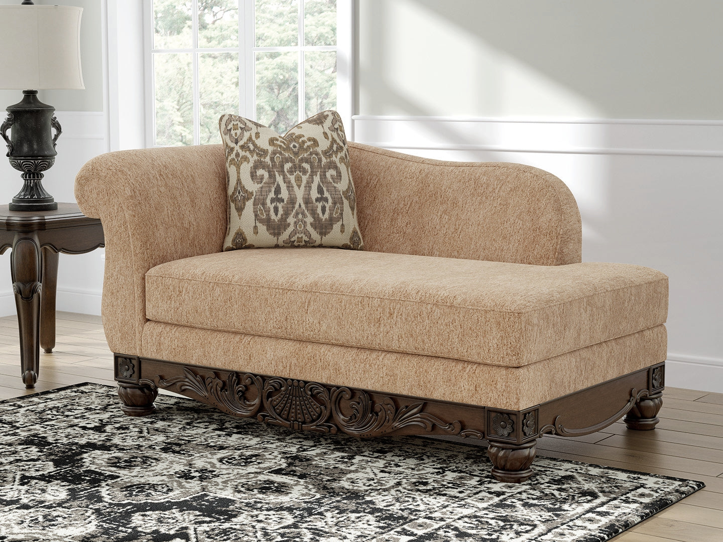 Cassel Furniture Outlet - Ashley Furniture - Chelsworth Living Room - RAF Corner Chaise / Golden - PC5790516
