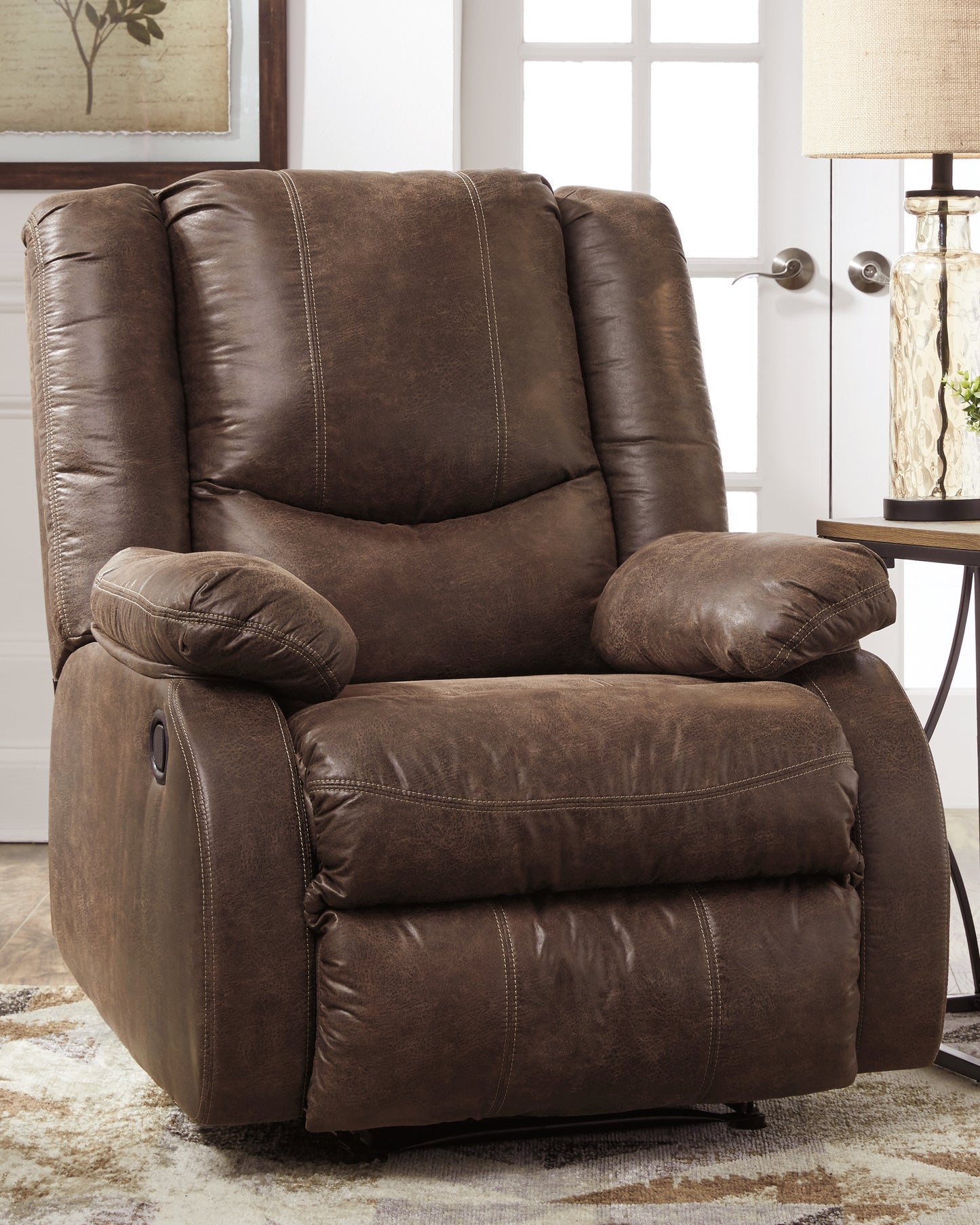 Cassel Furniture Outlet - Ashley Furniture - Bladewood Living Room - Zero Wall Recliner / Coffee - 6030529