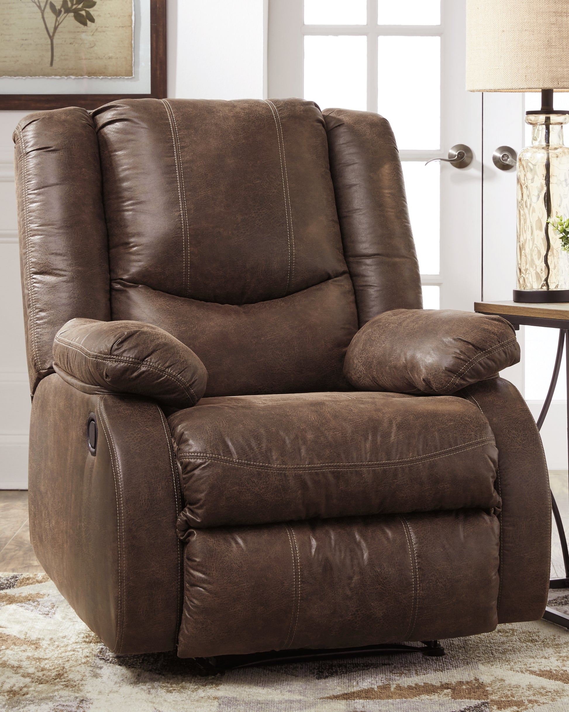 Cassel Furniture Outlet - Ashley Furniture - Bladewood Living Room - Zero Wall Recliner / Coffee - 6030529