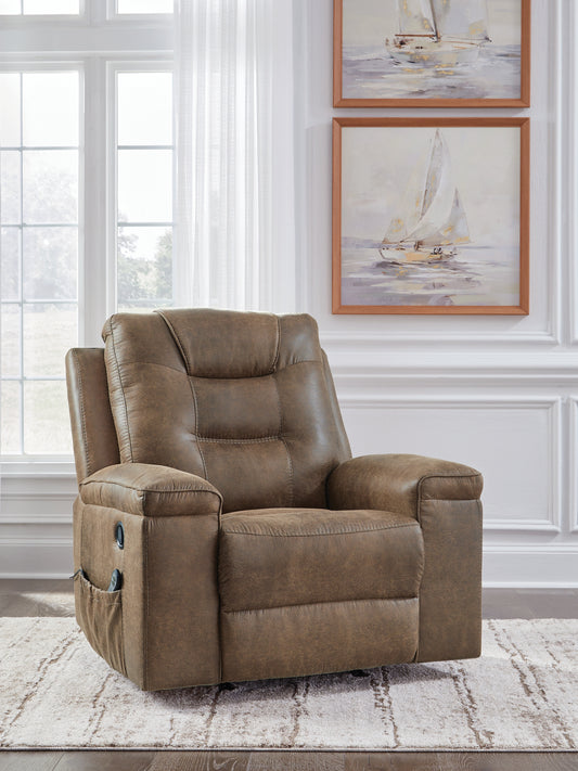 Cassel Furniture Outlet - Ashley Furniture - Stockworth Living Room - Rocker Recliner / Earth - PC6560425