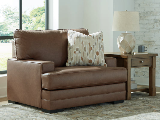 Cassel Furniture Outlet - Ashley Furniture - VillaCourt Living Room - Sofa / Caramel - 7490938