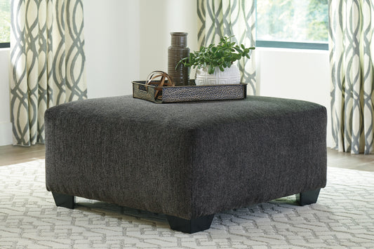 Cassel Furniture Outlet - Ashley Furniture - Ballinasloe Living Room - Oversized Accent Ottoman / Smoke - 8070308