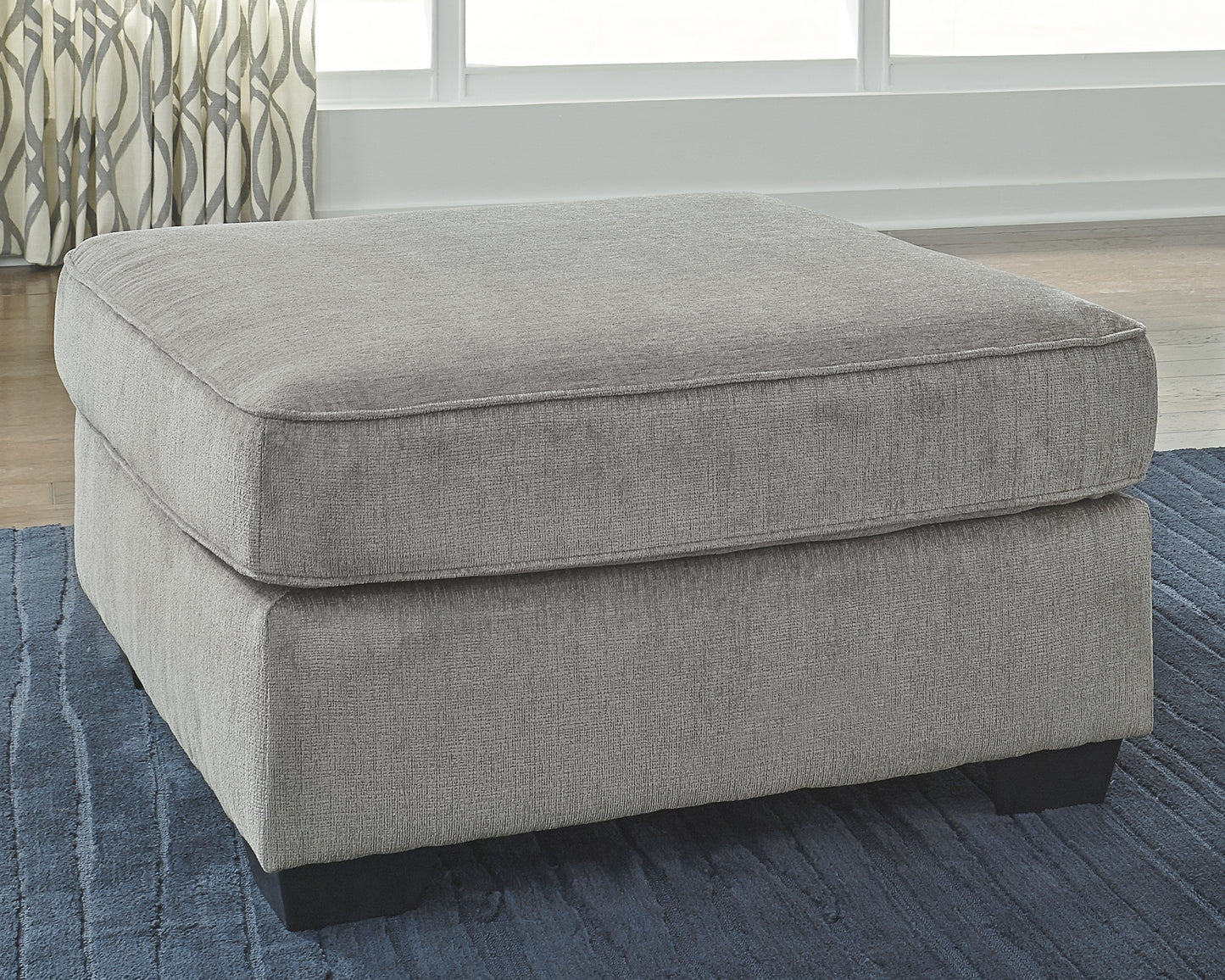 Cassel Furniture Outlet - Ashley Furniture - Altari Living Room - Oversized Accent Ottoman / Alloy - 8721408