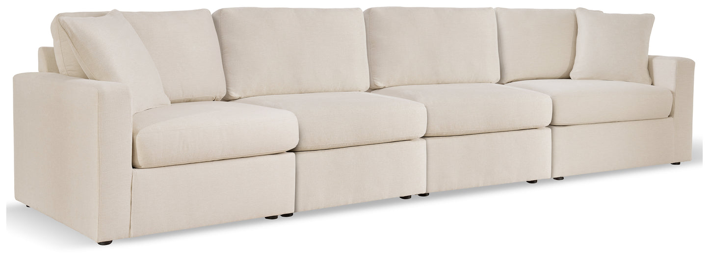 Cassel Furniture Outlet - Ashley Furniture - Modmax Sectional - RAF 4-Piece Sectional / Oyster - 92103S10