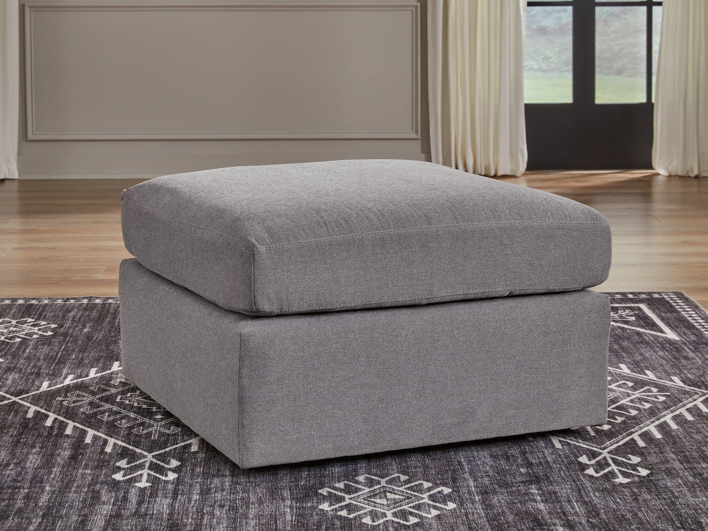 Cassel Furniture Outlet - Ashley Furniture - Modmax Sectional - Oversized Accent Ottoman / Granite - 9210408