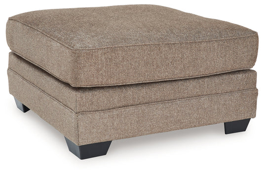 Cassel Furniture Outlet - Ashley Furniture - Cannonbrook Living Room - Oversized Accent Ottoman / Nutmeg - 9820108