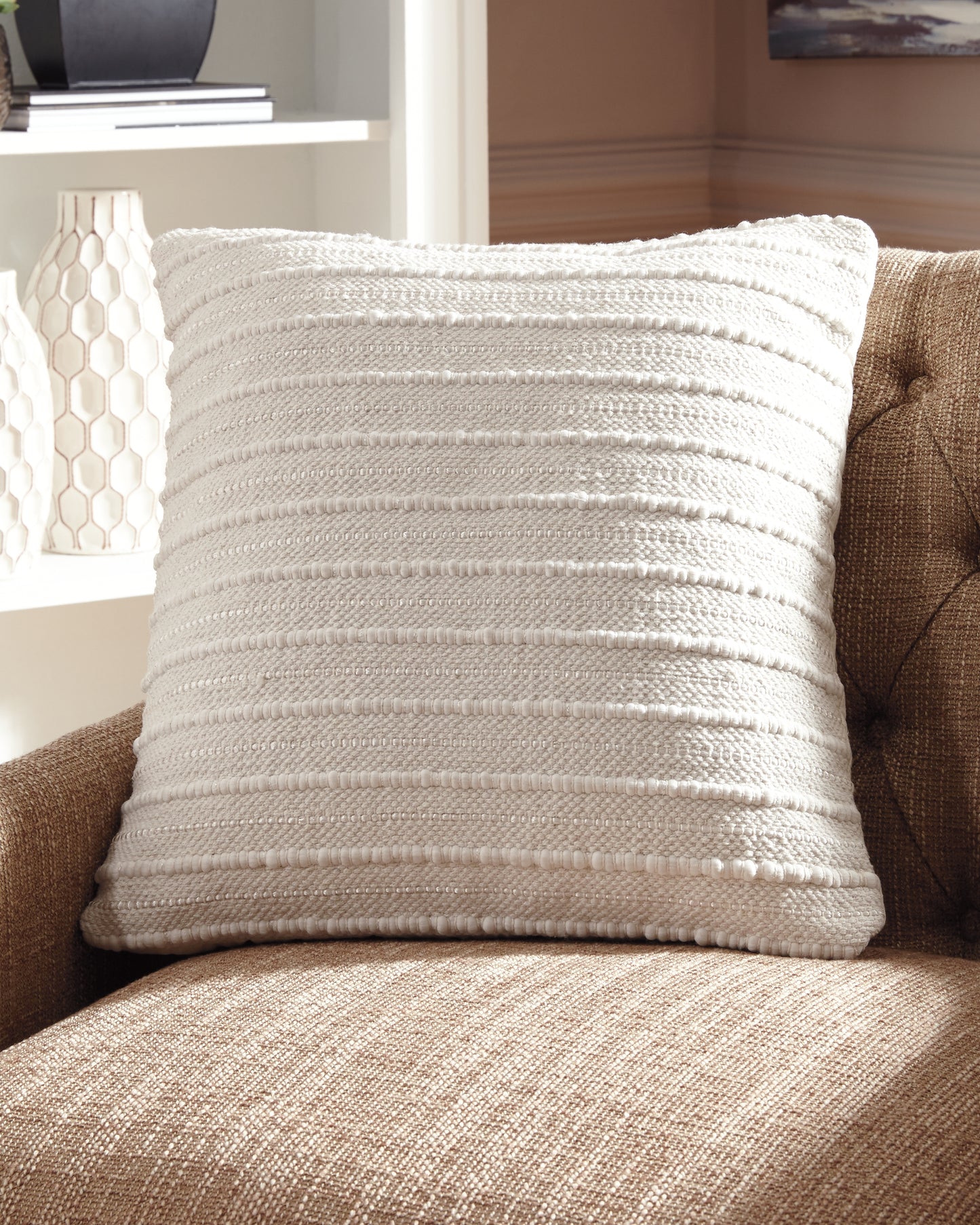 Cassel Furniture Outlet - Ashley Furniture - Theban Pillows - Pillow (4/CS) / Cream - A1000454