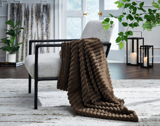 Cassel Furniture Outlet - Ashley Furniture - Alsonwell Throw (Set of 3) - Throw (3/CS) / Brown - A1001082