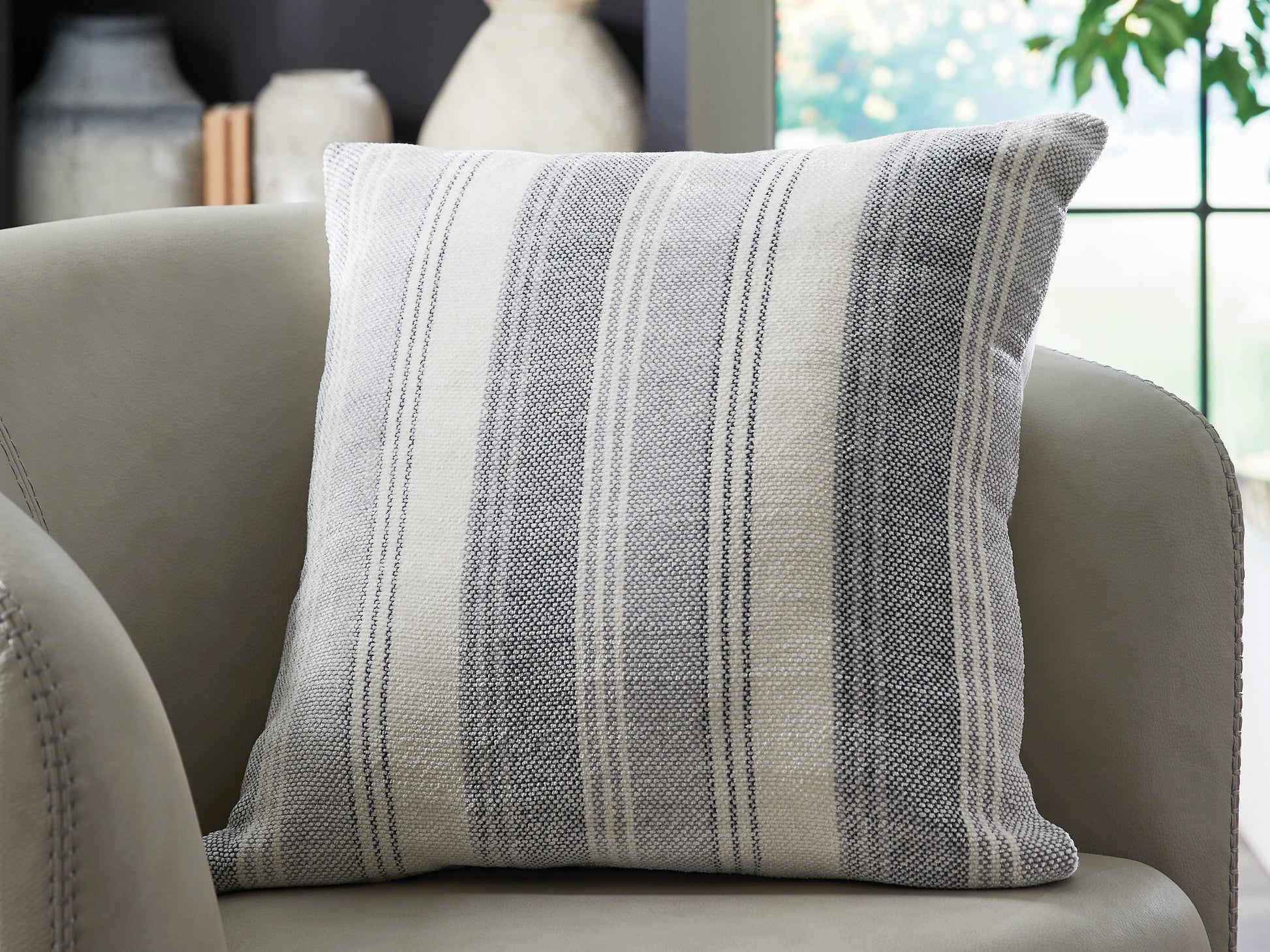 Cassel Furniture Outlet - Ashley Furniture - Adikus Pillows - Pillow (4/CS) / Blue/Gray/White - A1001126