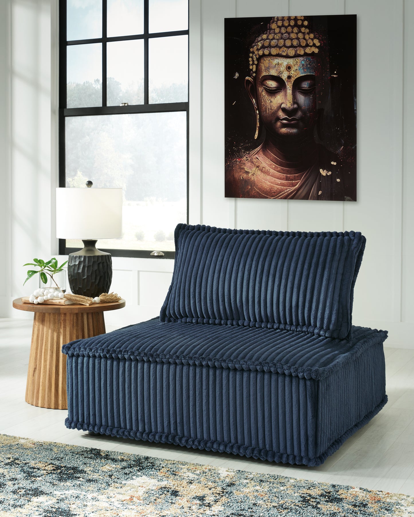 Cassel Furniture Outlet - Ashley Furniture - Bales Accent Chair - Accent Chair / Navy - A3000662