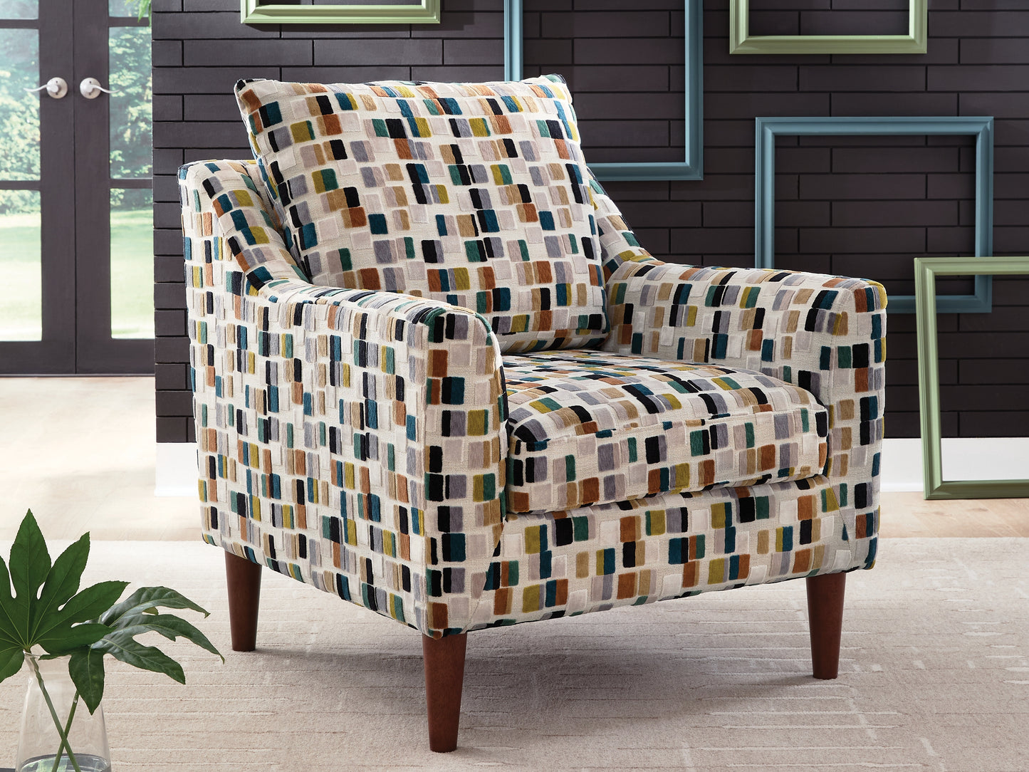 Cassel Furniture Outlet - Ashley Furniture - Fenna Accent Chair - Accent Chair / Multi - A3000749