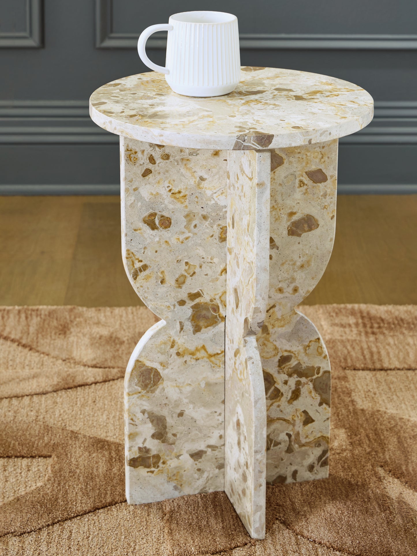 Cassel Furniture Outlet - Ashley Furniture - Treygan Accent Table - Accent Table / Beige - A4000647