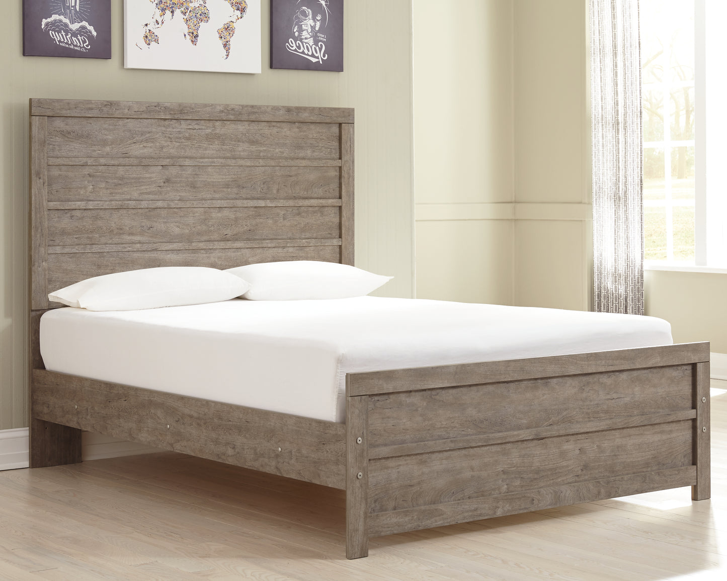 Cassel Furniture Outlet - Ashley Furniture - Culverbach Bedroom - Full Panel Bed / Gray - B070B3