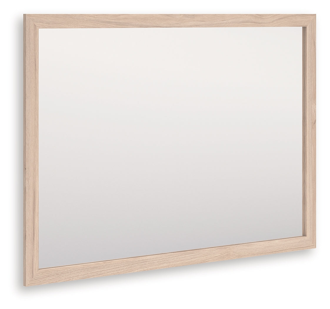 Cassel Furniture Outlet - Ashley Furniture - Arloster Bedroom - Bedroom Mirror / Tan - PCB1566-36