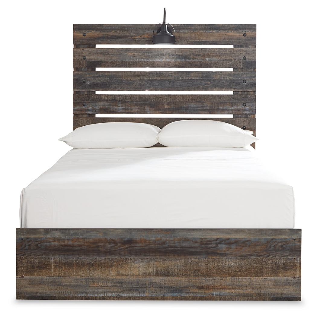 Cassel Furniture Outlet - Ashley Furniture - Drystan Bedroom - Full Panel Bed / Multi - B211B3