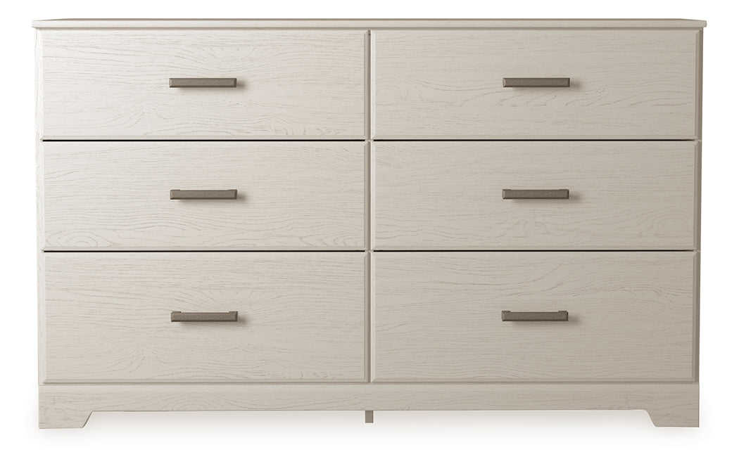 Cassel Furniture Outlet - Ashley Furniture - Stelsie Bedroom - Six Drawer Dresser / White - B2588-31