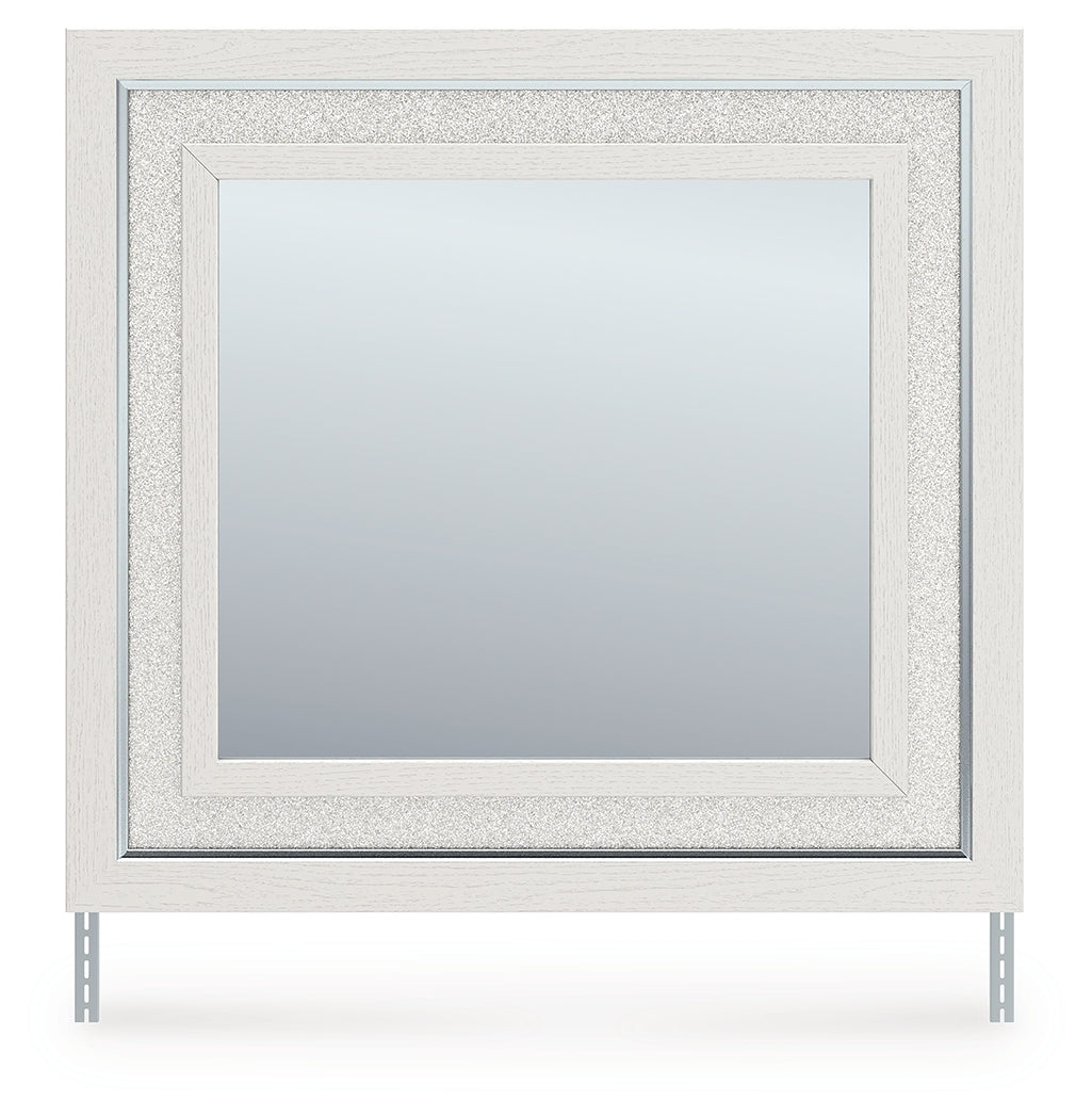 Cassel Furniture Outlet - Ashley Furniture - Zuraleus Bedroom - Bedroom Mirror / White - PCB3381-36