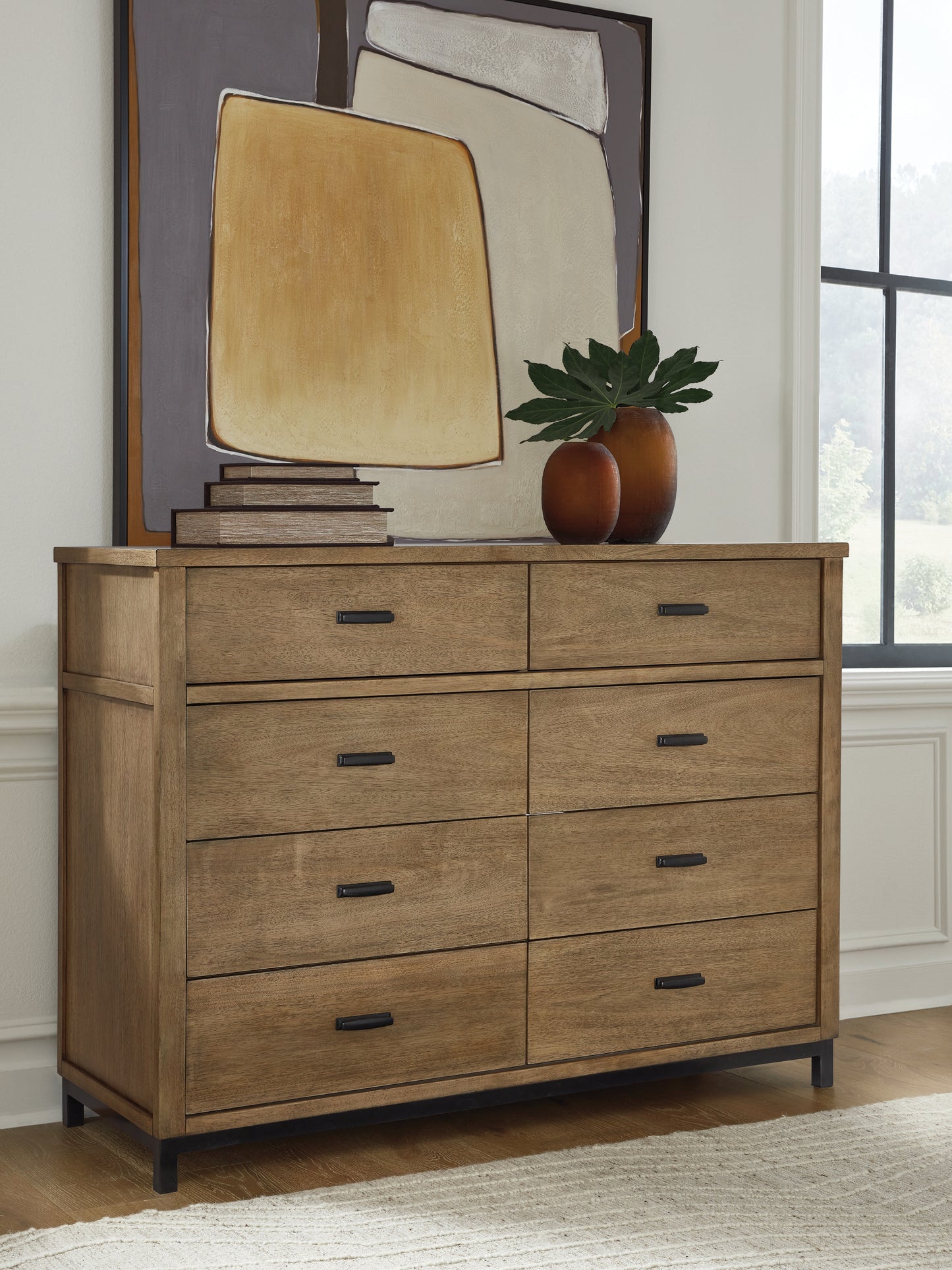 Cassel Furniture Outlet - Ashley Furniture - Tomtyn Bedroom - Dresser / Light Brown - B622-31