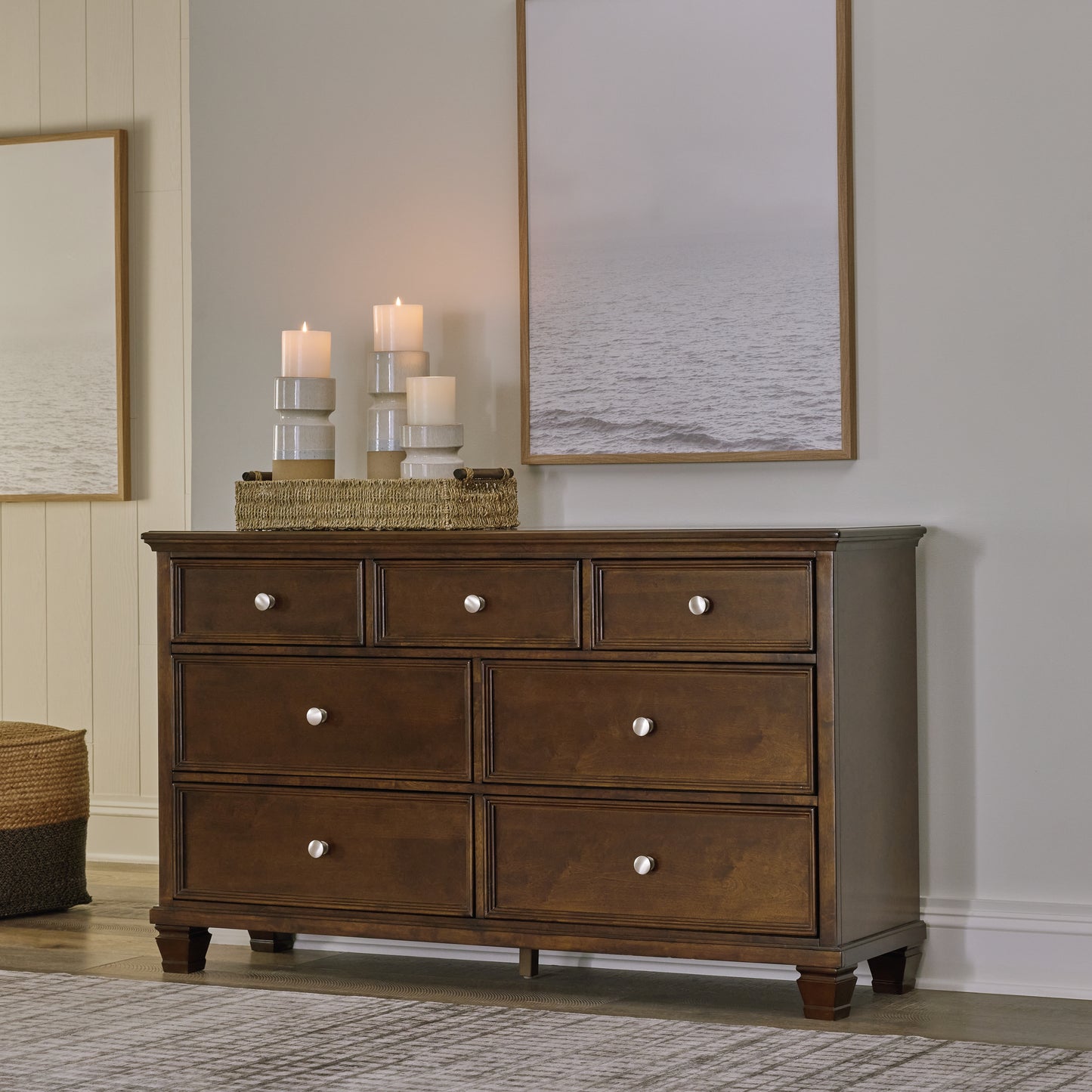 Cassel Furniture Outlet - Ashley Furniture - Danabrin Bedroom - Dresser / Brown - B685-31
