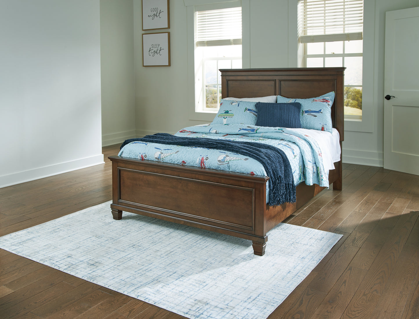Cassel Furniture Outlet - Ashley Furniture - Danabrin Bedroom - Full Panel Bed / Brown - B685B8