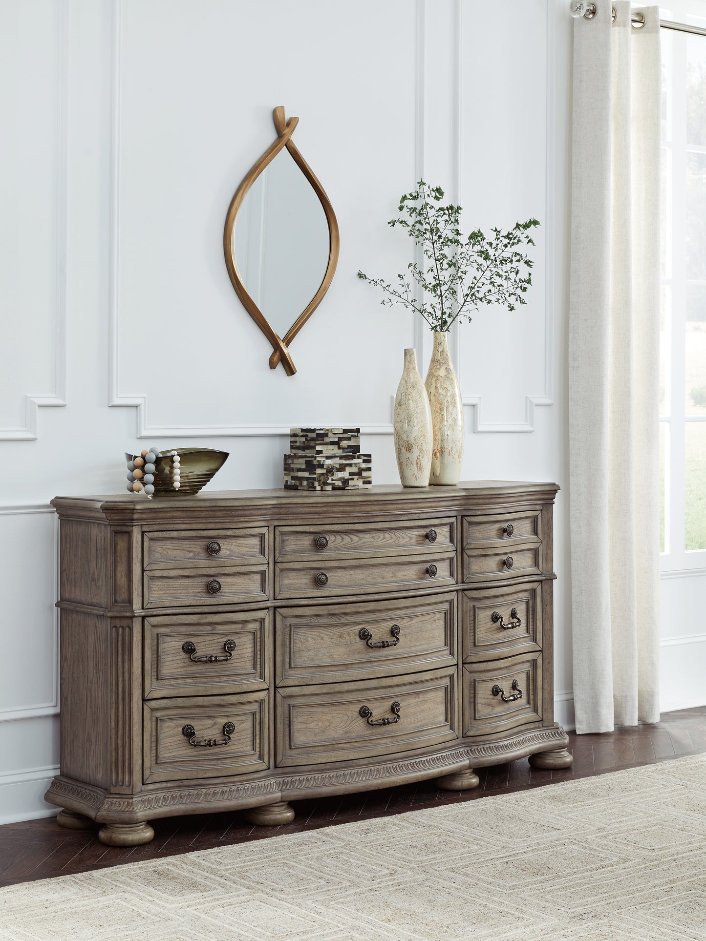 Cassel Furniture Outlet - Ashley Furniture - Ardenfield Bedroom - Dresser / Light Brown - B944-31