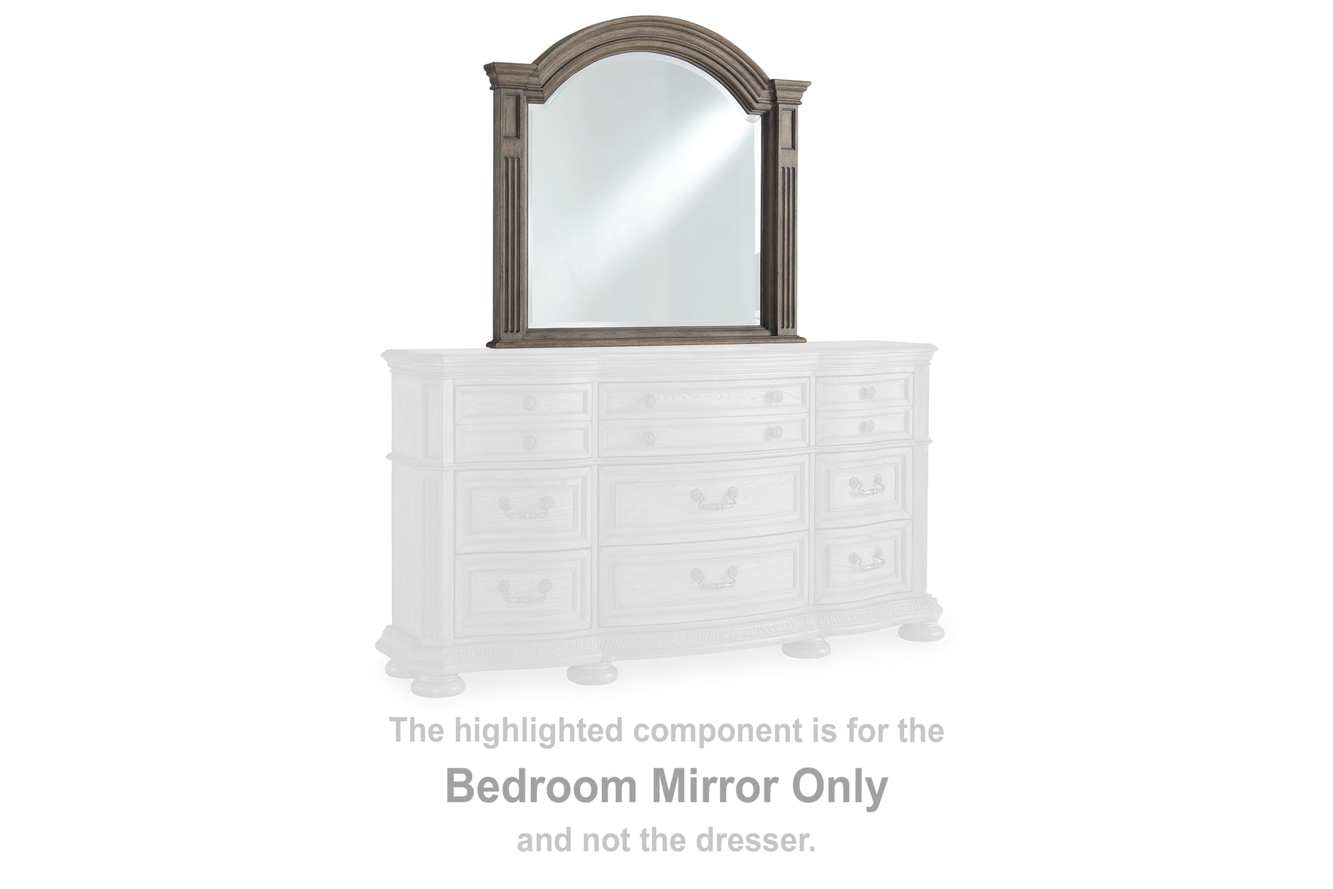 Cassel Furniture Outlet - Ashley Furniture - Ardenfield Bedroom - Bedroom Mirror / Light Brown - B944-36