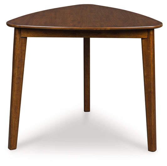 Cassel Furniture Outlet - Ashley Furniture - Tameride Dining Table - Triangle Dining Room Table / Brown - PCD609-16