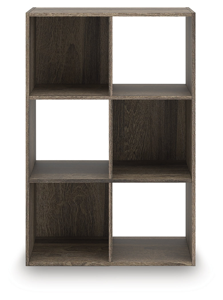 Cassel Furniture Outlet - Ashley Furniture - Shallifer Six Cube Organizer - Six Cube Organizer / Brown - EA1104-3X2