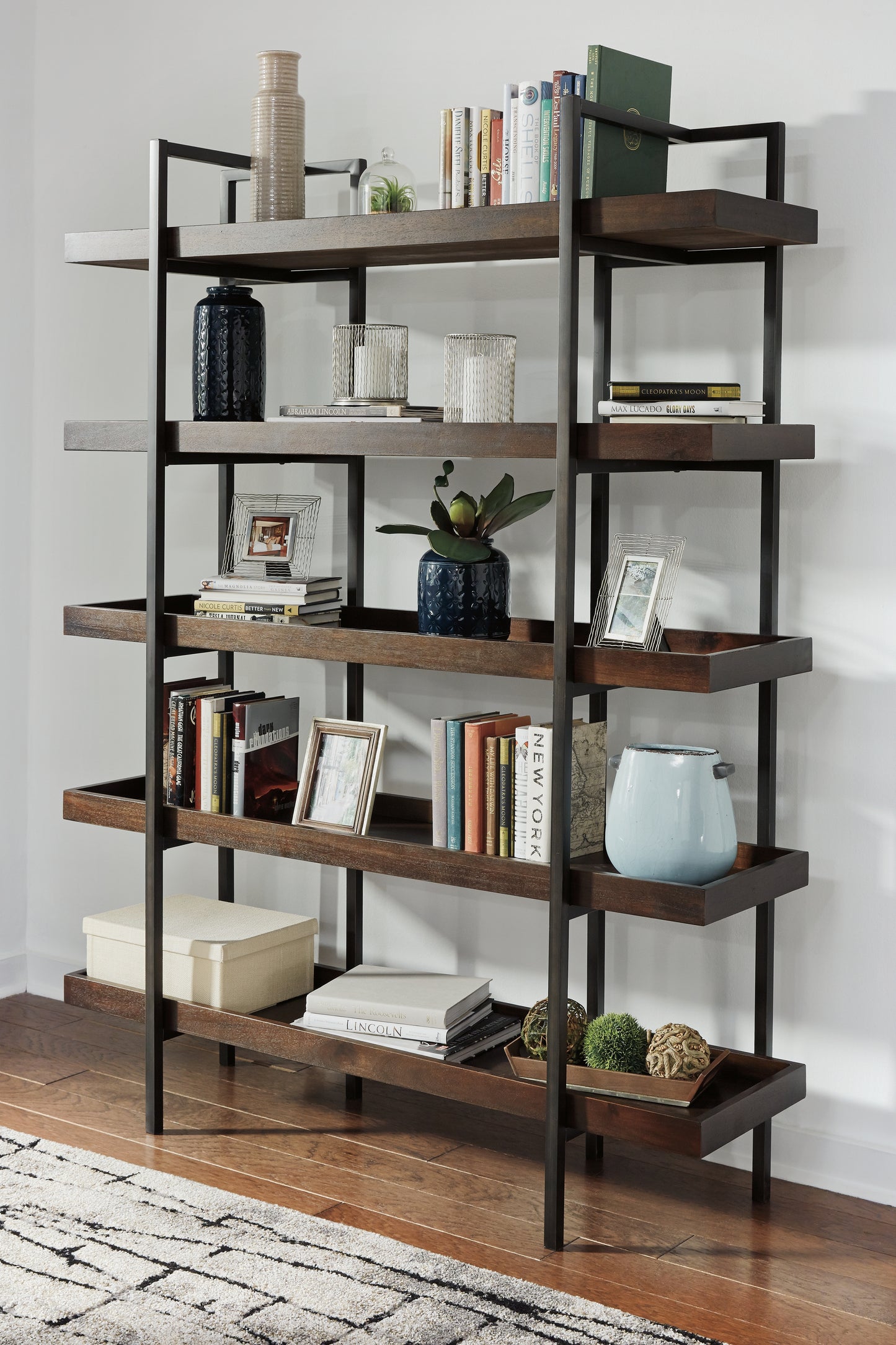 Cassel Furniture Outlet - Ashley Furniture - Starmore Bookcase - Bookcase / Brown - H633-70