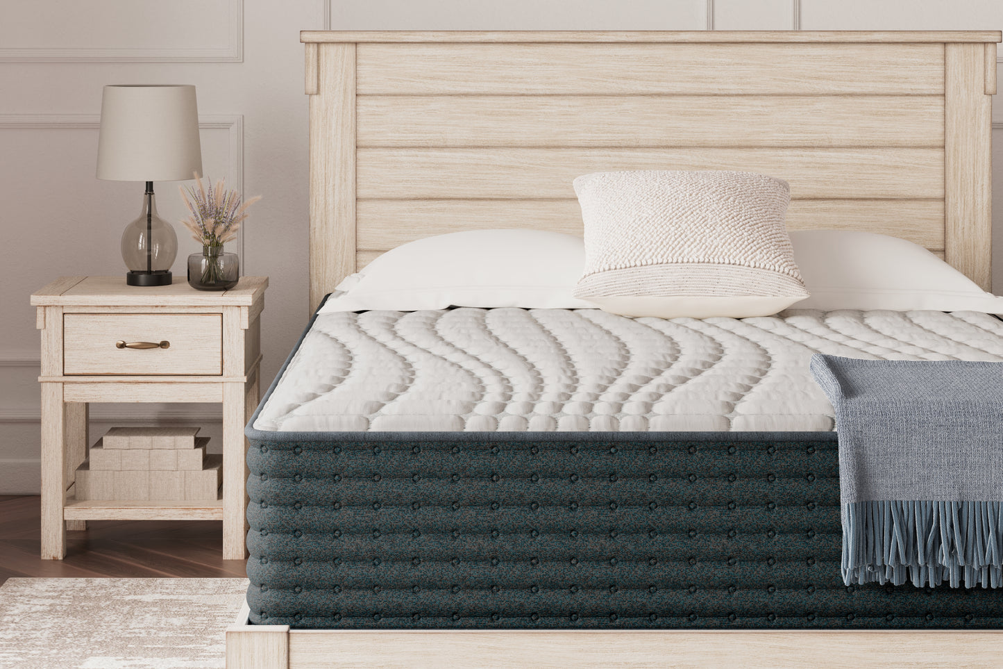 Cassel Furniture Outlet - Ashley Furniture - Hybrid 1300 Mattresses - Queen / White - M43631