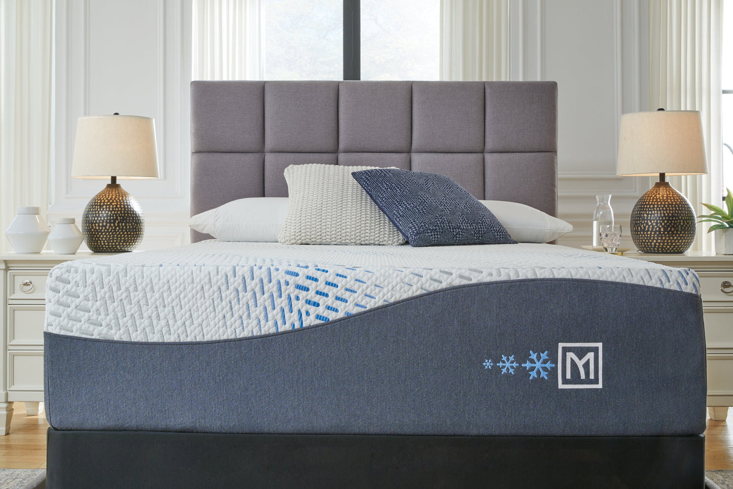 Cassel Furniture Outlet - Ashley Furniture - Millennium Luxury Plush Gel Latex Hybrid Mattresses - King / White - M50841